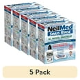 thumbnail image 1 of (5 pack) Neilmed Sinus Rinse Kit - All Natural Soothing Nasal Rinse - 1 Kit, 50 Packets, 1 of 7