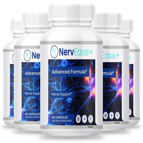 (5 pack) Nerv Ease+ - Nerv Ease Cognitive Capsules