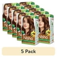thumbnail image 1 of (5 pack) Nisha Creme Hair Color | Permanent Long Lasting Brown Hair Dye Color Kit | Natural Brown | 4.05 Oz (Pack Of 2), 1 of 12