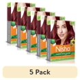 thumbnail image 1 of (5 pack) Nisha Creme Hair Color | Permanent Long Lasting Burgundy Hair Dye Colour Kit | Burgundy | Mini Box 40gm / 1.35 Oz, 1 of 11