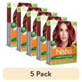 thumbnail image 1 of (5 pack) Nisha Creme Hair Color | Permanent Long Lasting Hair Dye Colour Kit | Mahogany | Mini Box 40gm / 1.35 Oz, 1 of 10