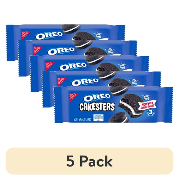 (5 pack) OREO Cakesters Soft Snack Cakes, 3.03 oz