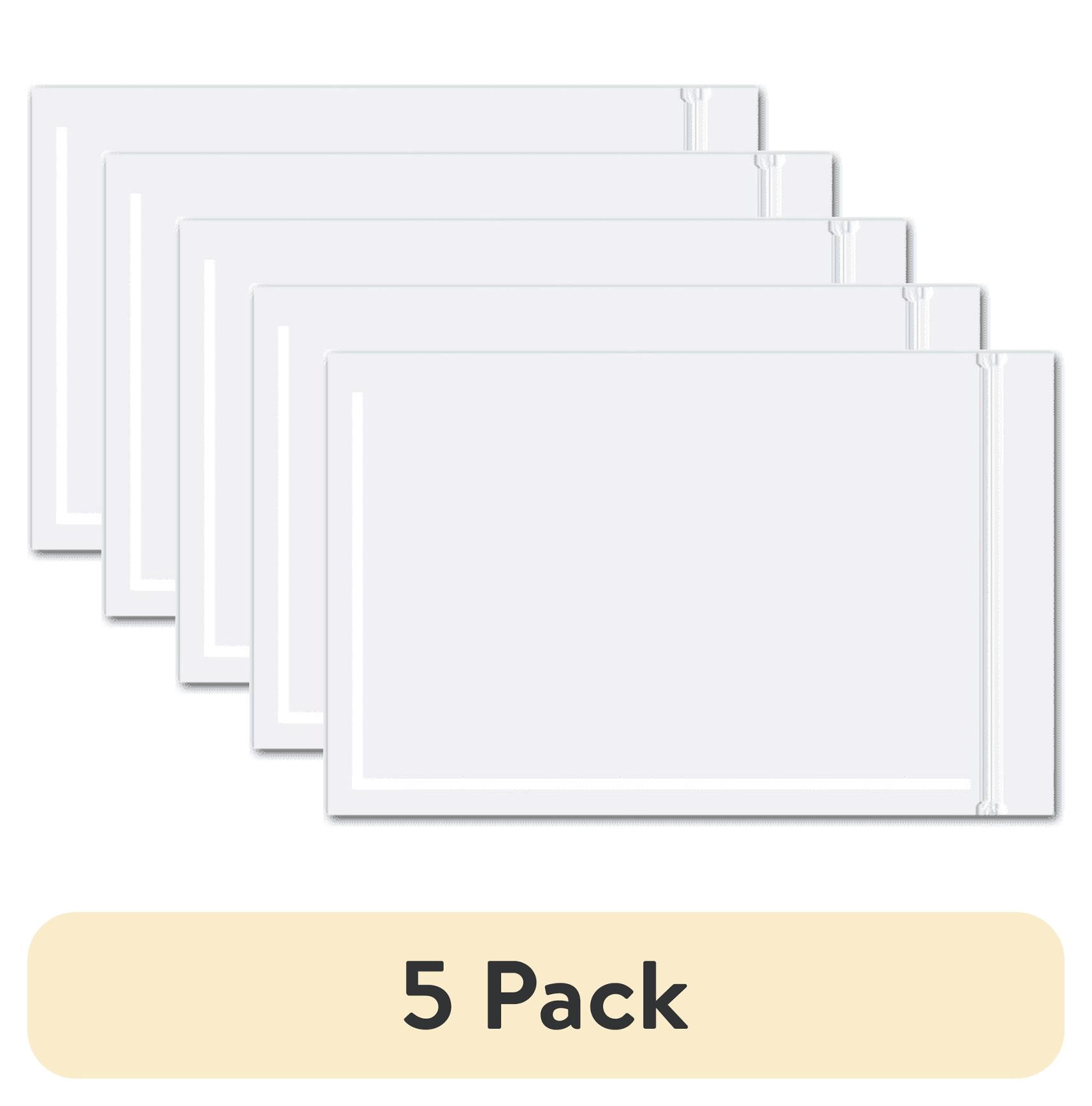 (5 pack) Office Depot® Brand Clear Resealable Packing List Envelopes, 4 ...