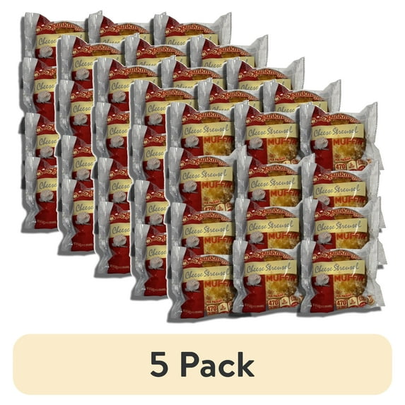 (5 pack) Otis Spunkmeyer Otis Spunkmeyer Individually Wrapped Cheese Streusel Muffins | 4 OZ, 12