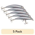 thumbnail image 1 of (5 pack) Ozark Trail 3/8 Ounce Chrome Minnow Fishing Lure, 1 of 4