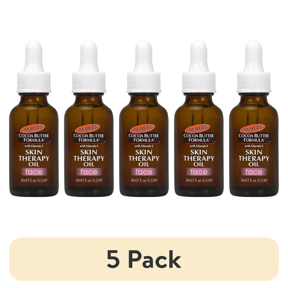 (5 pack) Palmer's Cocoa Butter Formula Skin Therapy Oil for Face, 1 oz