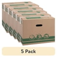 thumbnail image 1 of (5 pack) Pen + Gear Small Recycled Moving Box, 17L x 11W x 13H, Kraft, 1-Count, 1 of 18