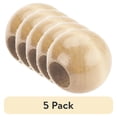 thumbnail image 1 of (5 pack) Pepperell Round Wood Beads 20mm 8/Pkg-Natural, 1 of 3