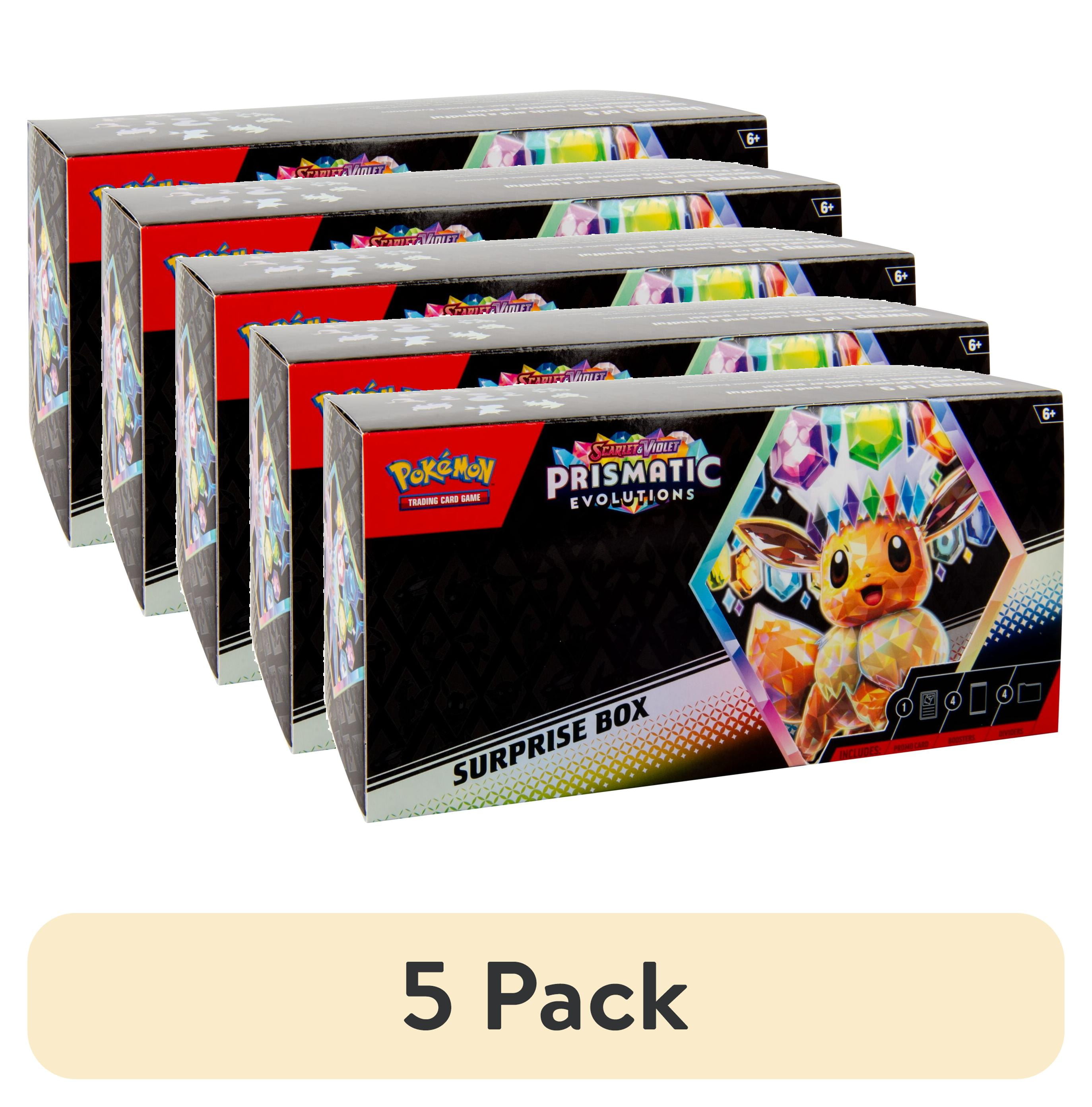 5 pack) Pokemon Scarlet & Violet Prismatic Evolutions Surprise Box