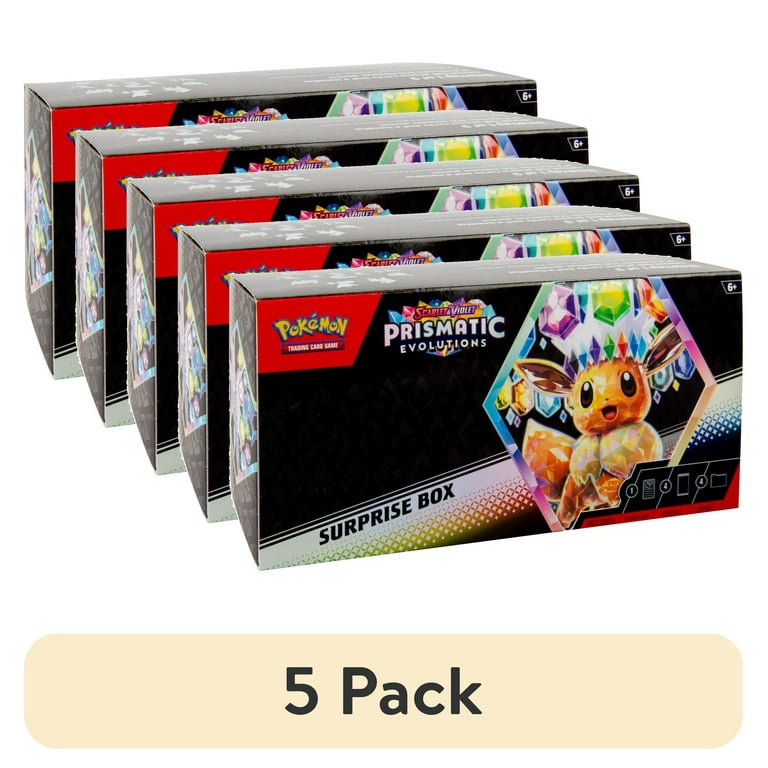 5 pack) Pokemon Scarlet & Violet Prismatic Evolutions