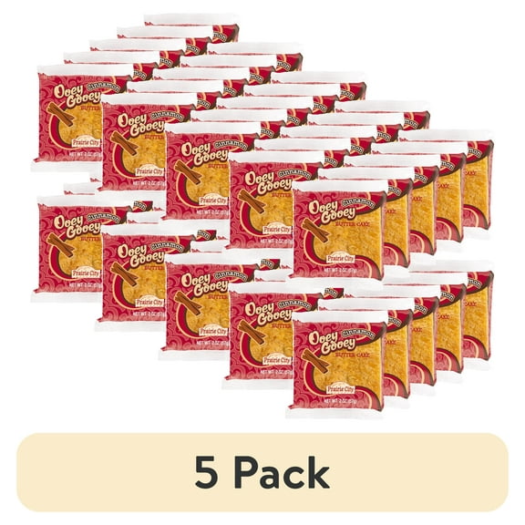 (5 pack) Prairie City Bakery Ooey Gooey Cinnamon Butter Cake | Pack of 10