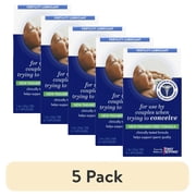 5 pack Pre-Seed Personal Lubricant 9 Applicators Support Sperm Quality, 1.4 oz