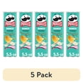 thumbnail image 1 of (5 pack) Pringles Ranch Potato Crisps Chips, Lunch Snacks, 5.5 oz Canister, 1 of 8