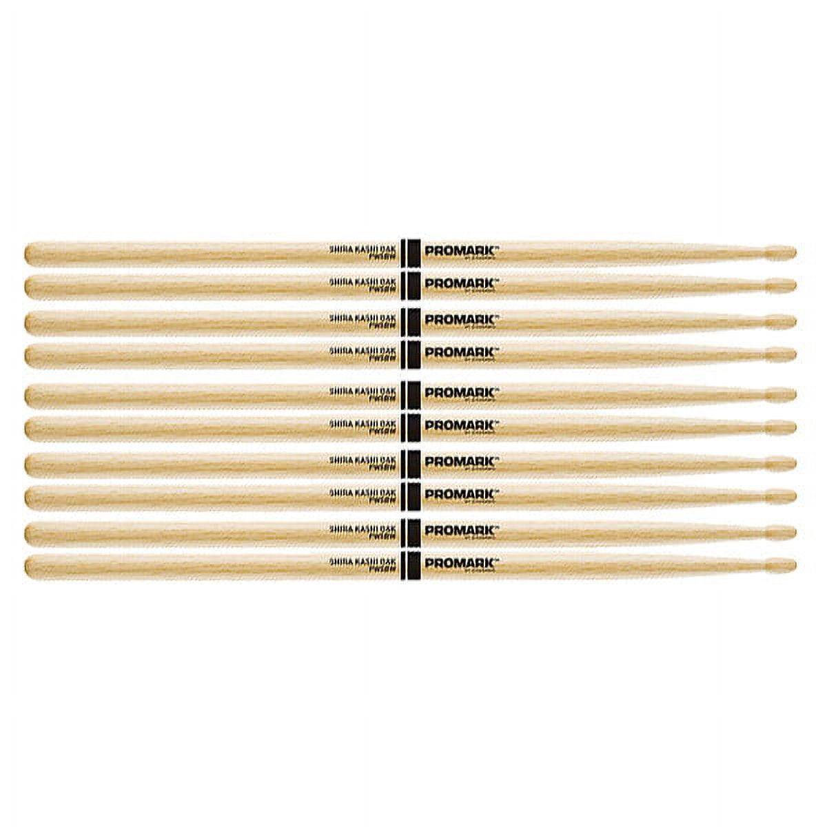 5 pack Pro-Mark Japanese Shira Kashi White Oak 5B Wood PW5BW-5
