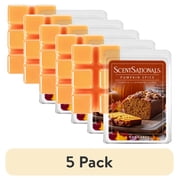 (5 pack) Pumpkin Spice Scented Wax Melts, ScentSationals, 2.5 oz (1-Pack)