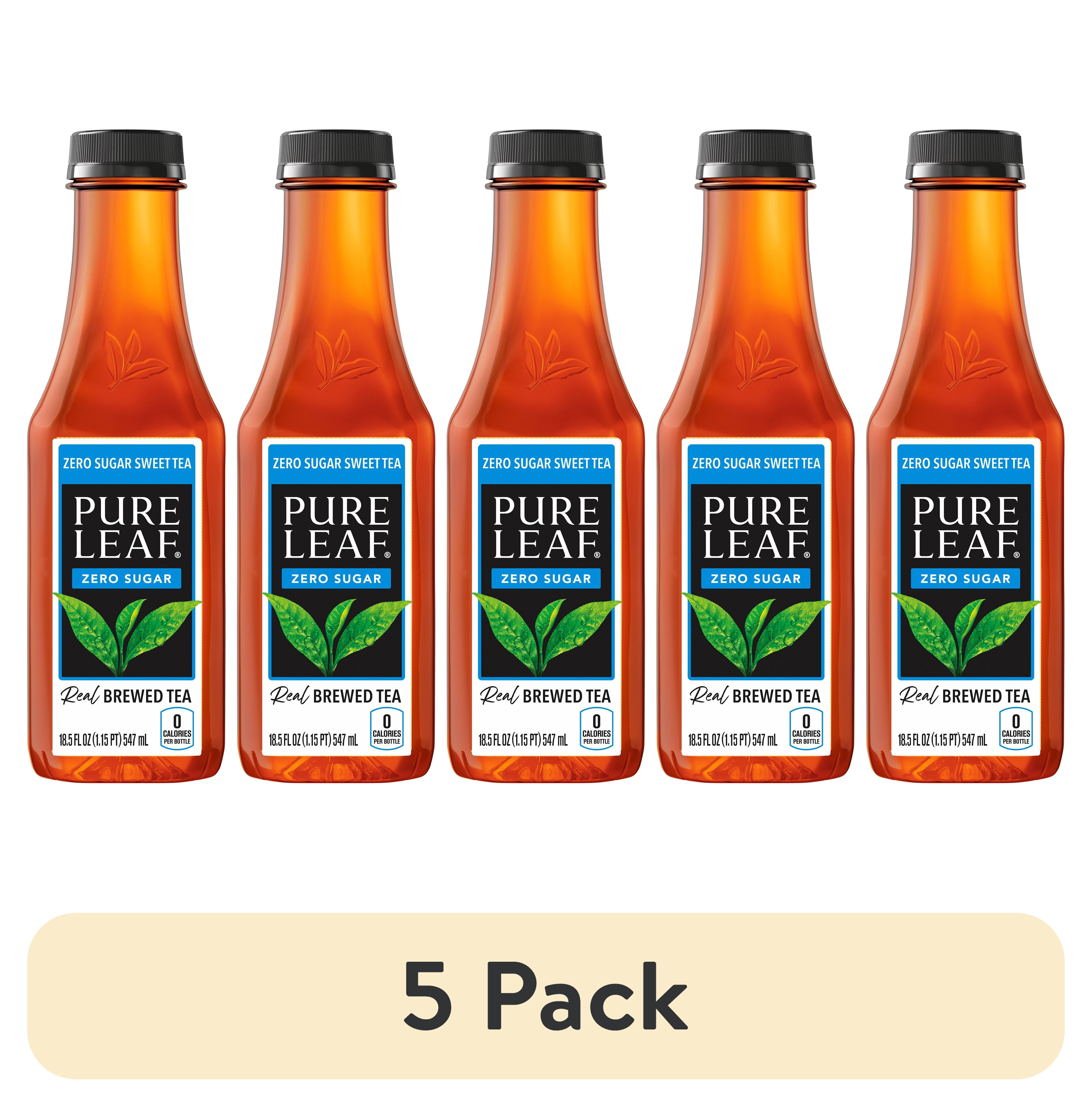 (5 pack) Pure Leaf Zero Sugar Real Brewed Tea Sweet Tea 18.5 Fl Oz