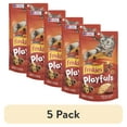 thumbnail image 1 of (5 pack) Purina Friskies Playfuls Cat Treats, Chicken & Liver, 2.1 oz Bag, 1 of 8