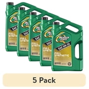 5 pack Quaker State Full Synthetic 5W-30 Motor Oil, 5-Quart