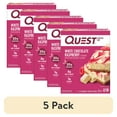 thumbnail interactive-video image 1 of (5 pack) Quest Protein Bar, White Chocolate Raspberry, 20g Protein, Gluten Free, 4 Ct, 1 of 12