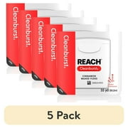 (5 pack) Reach Cinnamon Dental Floss, 55 yds