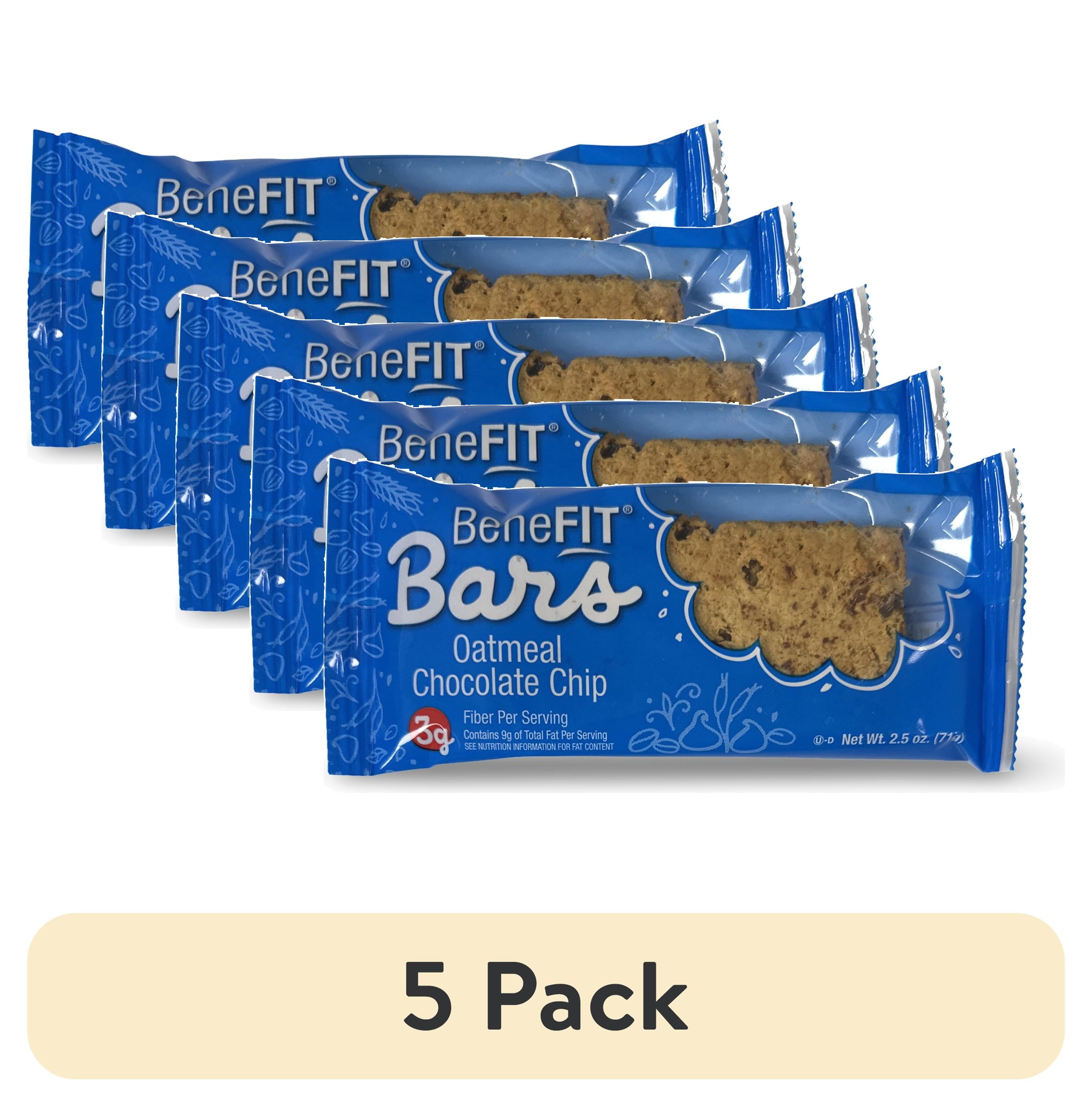 5 pack) Readi Bake BeneFIT Oatmeal Chocolate Chip Cookies -- 48