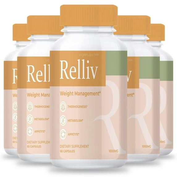 (5 pack) Relliv Capsules - Relliv Capsules