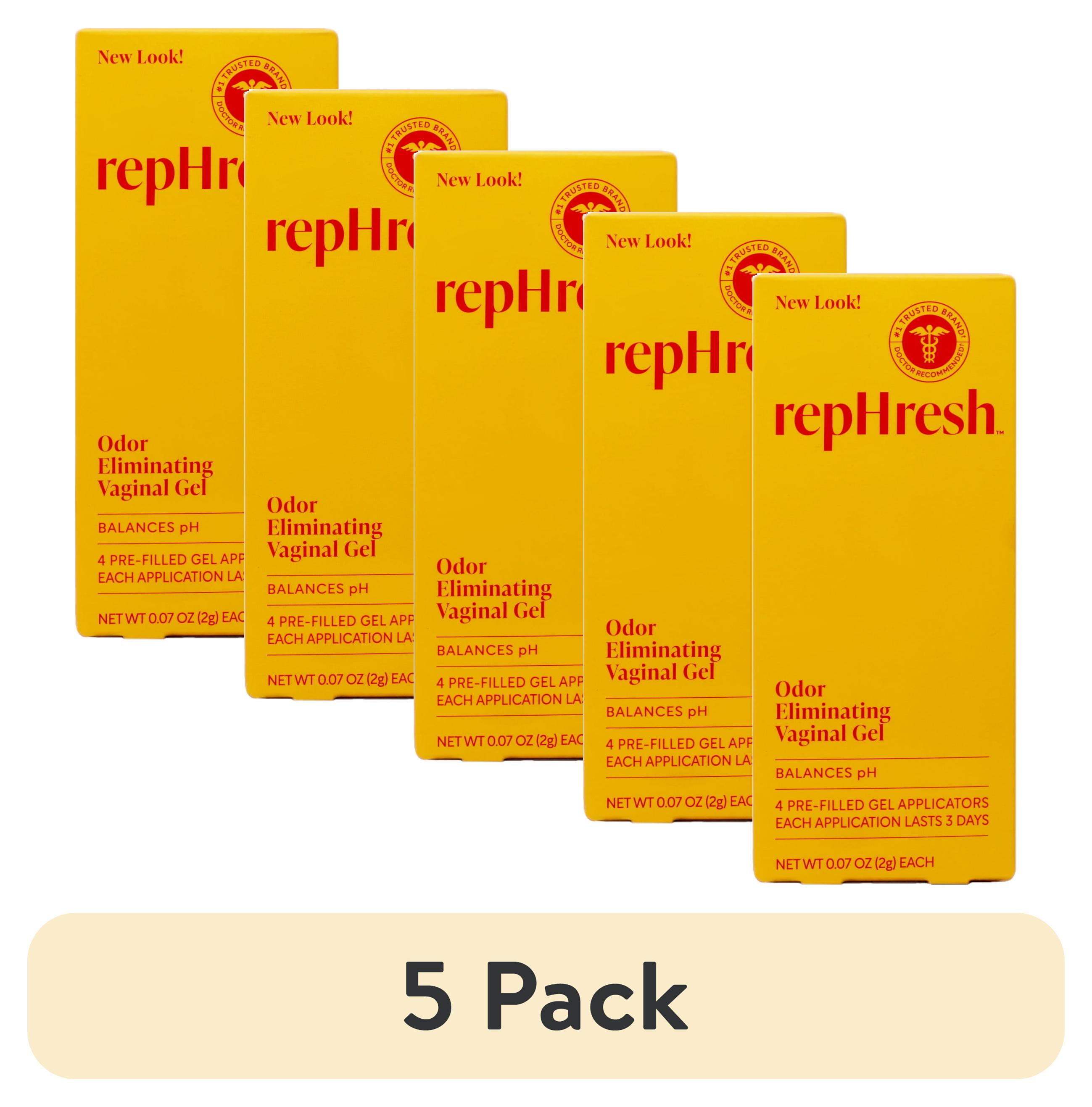 Rephresh Vaginal Gel with PH Balance and Applicators, 4ct Care Pack -  Walmart.com