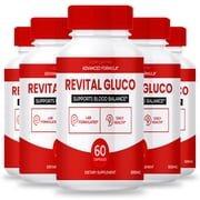 5 pack Revital Gluco - Revital Gluco Daily Balance Capsules
