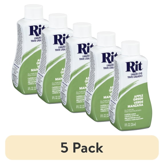 (5 pack) Rit Dye Liquid-Apple Green