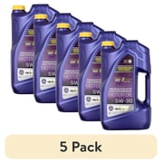 5 pack Royal Purple High Performance Motor Oil 5W-30, Premium Synthetic Motor Oil, 5 Quarts