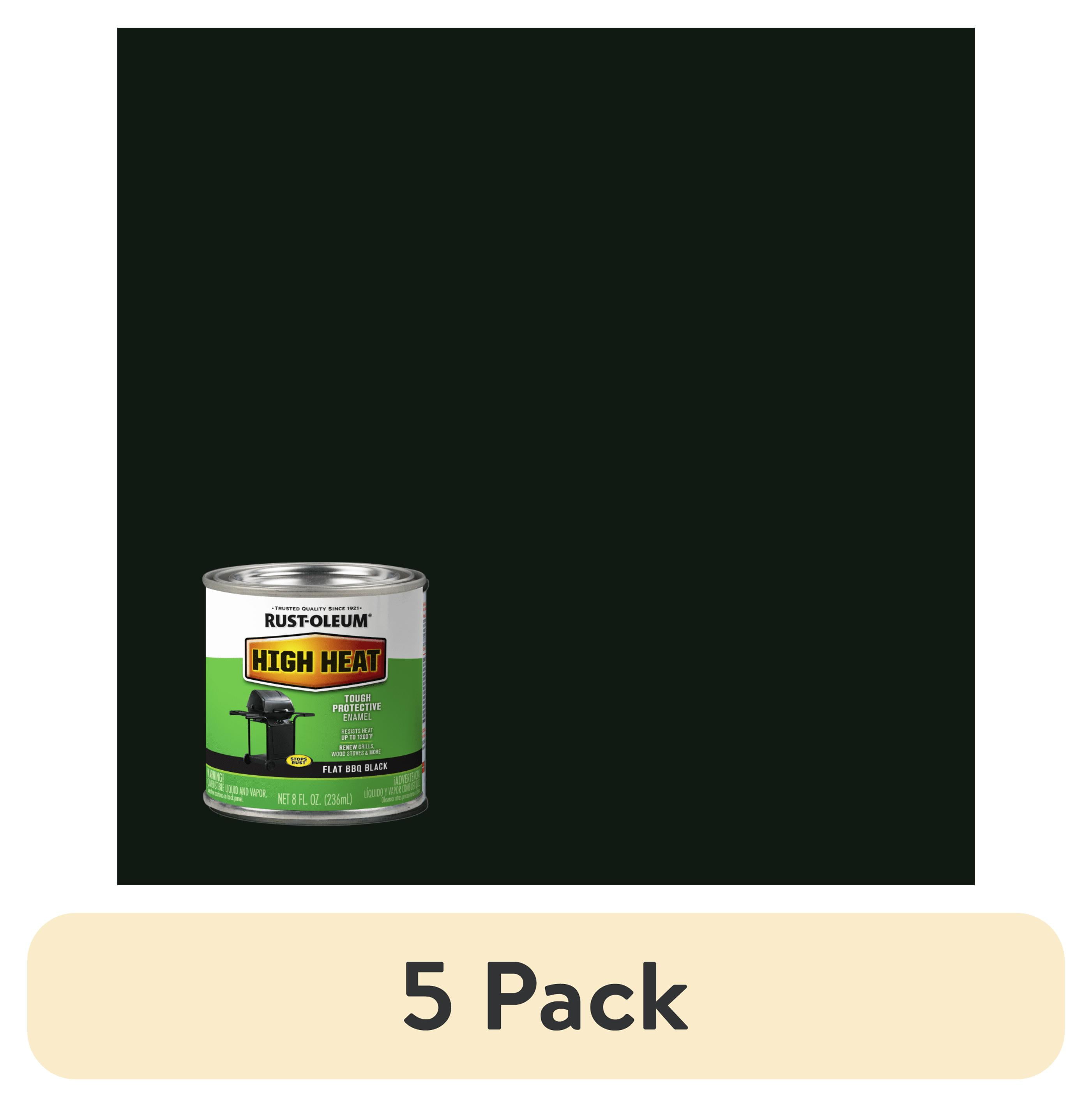 (5 pack) Rust-Oleum Paints & Stains High Heat Tough Protective Enamel ...