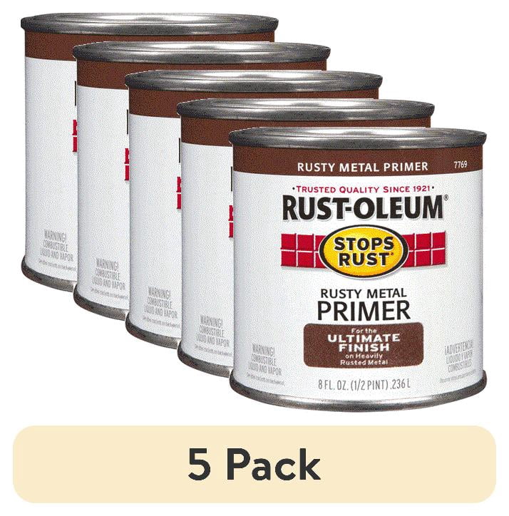 (5 pack) Rusty Metal Primer Paint
