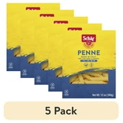 (5 pack) Schar Penne Pasta, Gluten Free Pasta Noodles, 12 oz