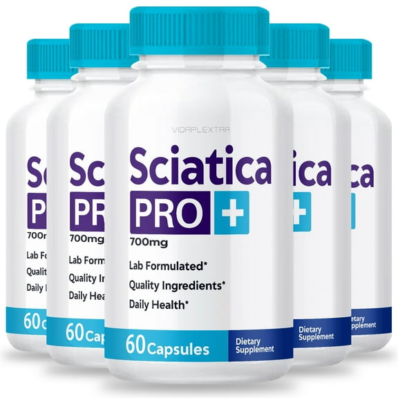 (5 pack) Sciatica Pro Plus Capsules - Sciatica Pro+ Capsules