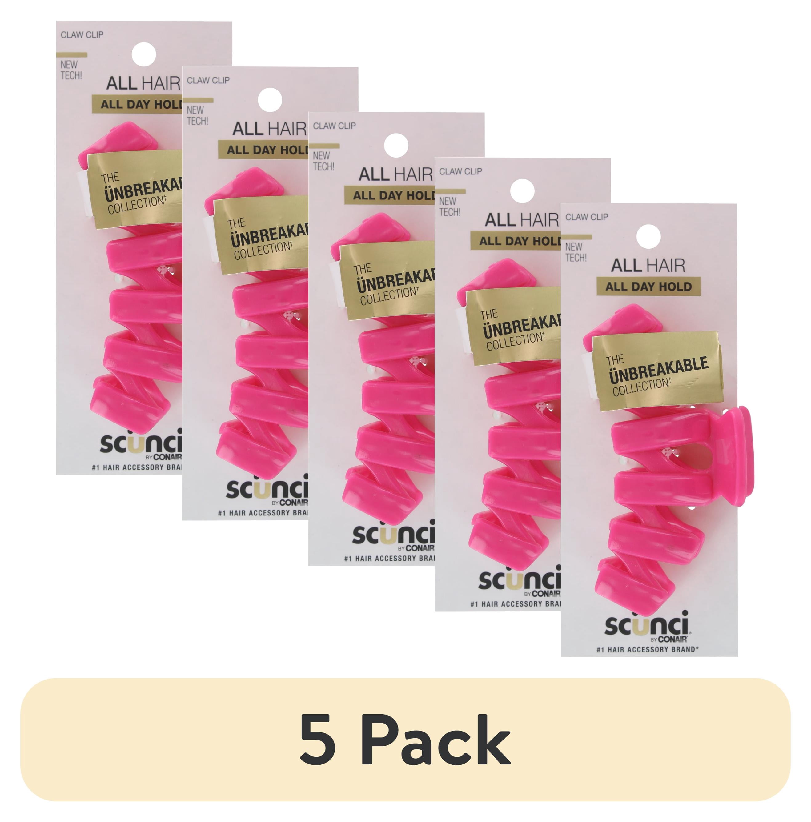 (5 pack) Scunci All Hair Claw Clip 1 ea