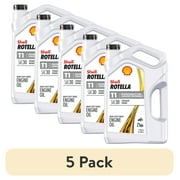 5 pack Shell Rotella T1 30 Diesel Engine Oil, 1 Gallon