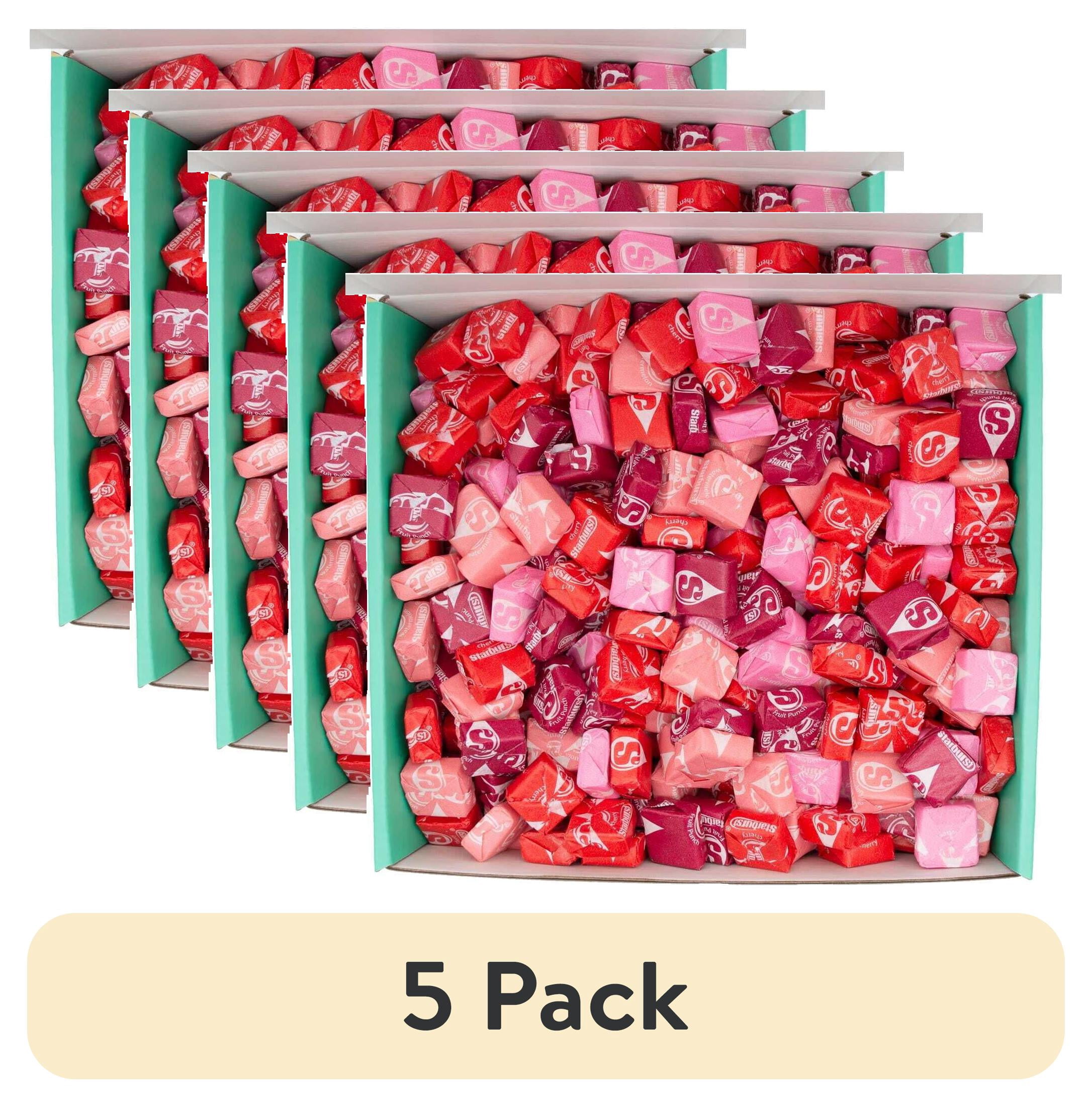 Starburst Reds (5 pack) Starburst Fave Reds Fruit Chews Bulk Candy, Individually ...