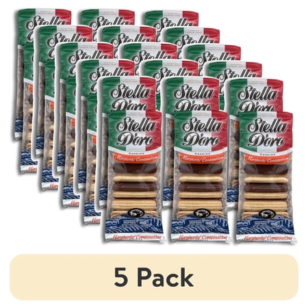 (5 pack) Stella D'oro Margherite Combination Cookie Value Pack | 12 Ounce | Pack of 6