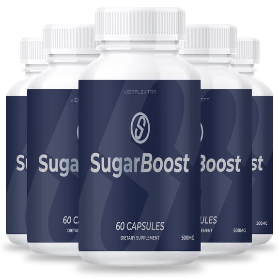 (5 pack Sugar Boost - Sugar Boost Healthy Circulation Capsules