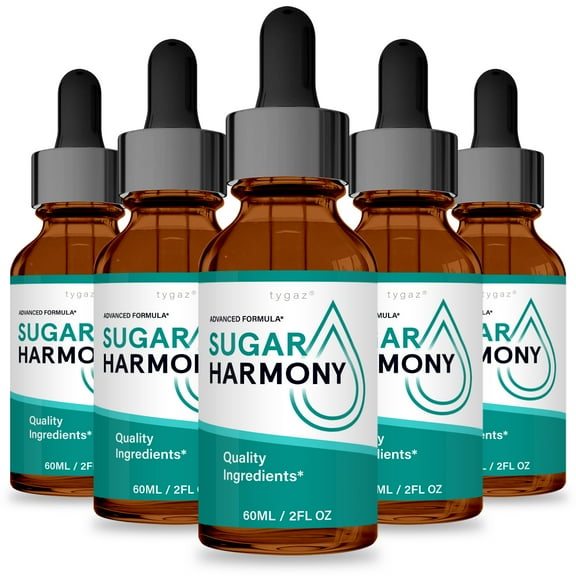 (5 pack) SugarHarmony - Sugar Harmony Liquid Supplement