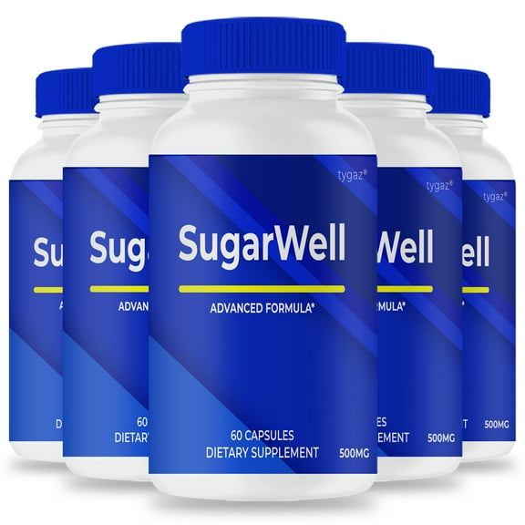 (5 pack) SugarWell - Sugar Well Pill Supplement