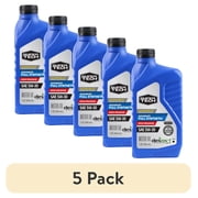 5 pack Super Tech Advanced High Mileage Full Synthetic SAE 5W-30 Motor Oil, 1 Quart