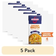 (5 pack) Swanson Chicken Broth, 32 oz Carton