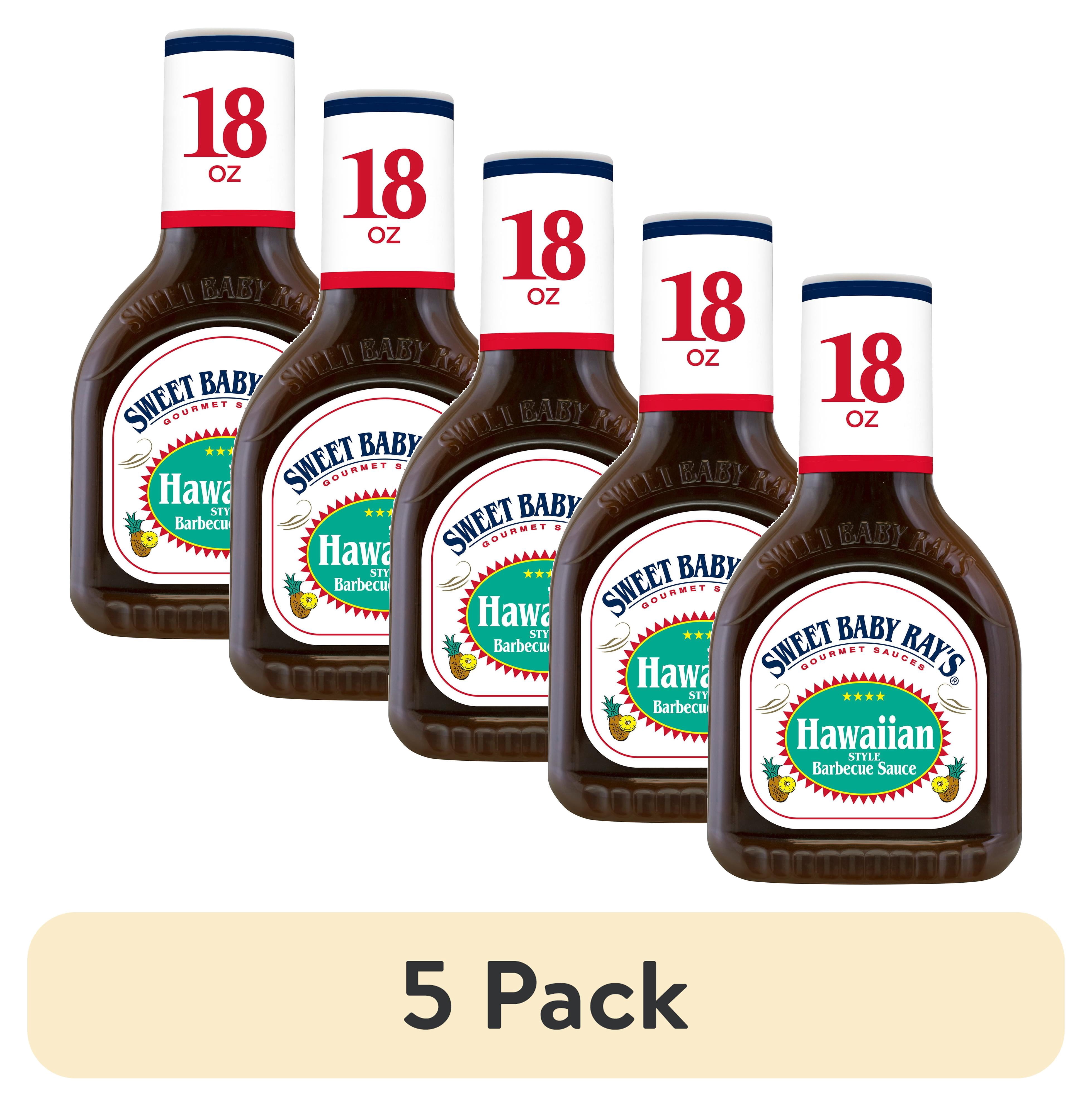 (5 pack) Sweet Baby Ray's® Hawaiian Style Barbecue Sauce 18 oz