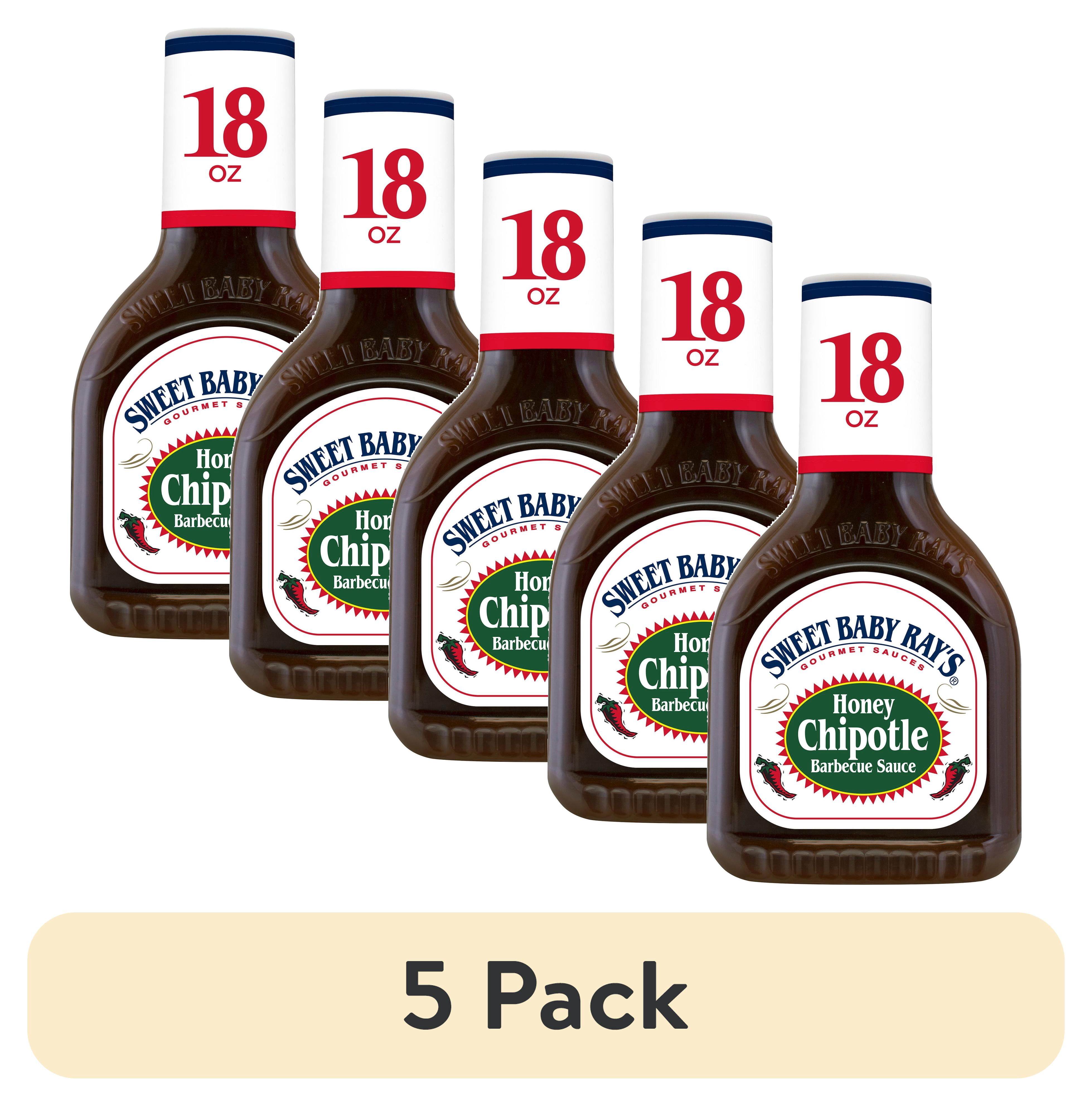 (5 pack) Sweet Baby Ray's® Honey Chipotle Barbecue Sauce 18 oz