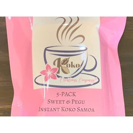 5 pack - Sweet & Pegu Instant Koko Samoa