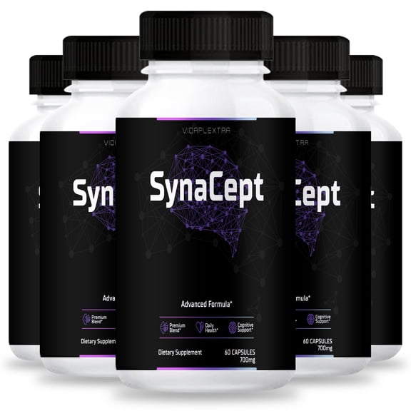 (5 pack) Synacept - Synacept Cognitive Capsules