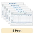 thumbnail image 1 of (5 pack) TOPS, TOP30071, Weekly Timesheet Form, 2 / Pack, White, 1 of 3