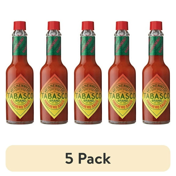 (5 pack) Tabasco Habanero Pepper Sauce 2 oz
