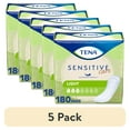 thumbnail image 1 of (5 pack) TENA Sensitive Care Ultra Thin Light Incontinence Pads, Regular, 30 Count, 1 of 7